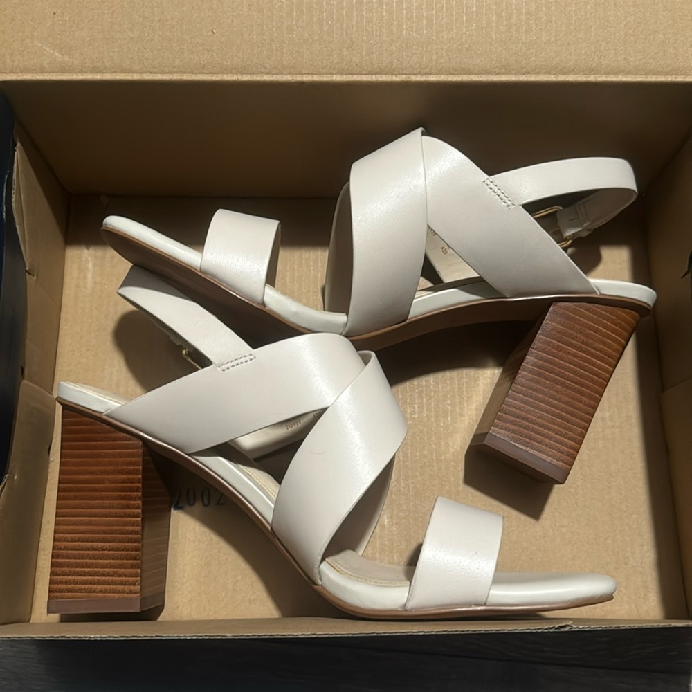 Cole haan block heel sandals